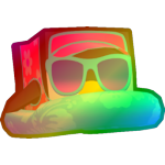 Rainbow Floatie Penguin