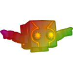 Rainbow Forged Robot