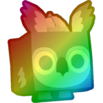Rainbow Fortress Owl
