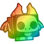 Rainbow Fossil Dragon