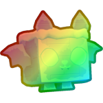 Rainbow Frostbyte Bat
