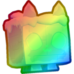 Rainbow Frostbyte Cat