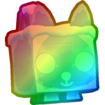Rainbow Frostbyte Husky