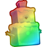 Rainbow Frostbyte Snowman