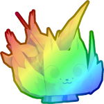 Rainbow Galaxy Fox