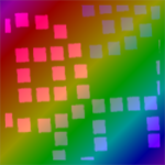 Rainbow Gargantuan Dot Matrix Pegasus