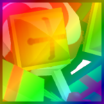 Rainbow Gargantuan Elf Golem