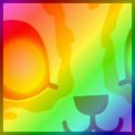 Rainbow Gargantuan Solar Lion