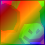 Rainbow Gargantuan Totem Monkey