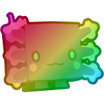 Rainbow Ghost Axolotl