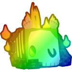 Rainbow Ghoul Horse