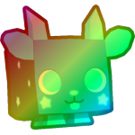 Rainbow Glimmer Goat