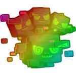 Rainbow Glitched Immortuus