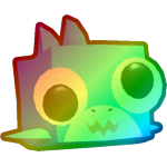Rainbow Googly Shark
