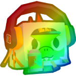 Rainbow Graffiti Dino