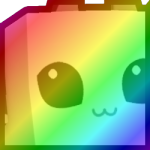 Rainbow Green Huge Chroma Butterfly