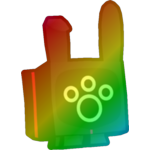 Rainbow Guard Bunny