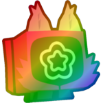 Rainbow Guard Wolf