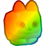 Rainbow Gummy Fox