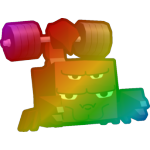 Rainbow Gym Scorpion