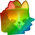 Rainbow Hacker Corgi