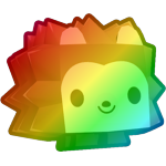 Rainbow Hedgehog