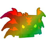 Rainbow Hellish Axolotl