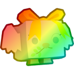 Rainbow Holiday Dove