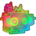 Rainbow Holographic Monkey