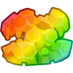 Rainbow Honey Golem