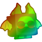 Rainbow Hooded Dragon