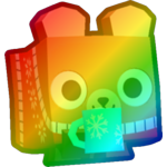 Rainbow Hot Cocoa Bear
