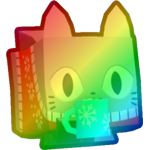 Rainbow Hot Cocoa Cat