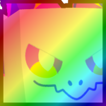Rainbow Huge Abstract Agony