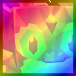 Rainbow Huge Amethyst Dragon