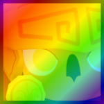 Rainbow Huge Athena Owl