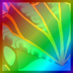Rainbow Huge Atlantean Orca