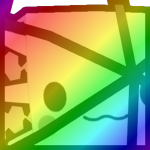 Rainbow Huge Atomic Axolotl