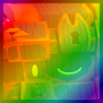 Rainbow Huge Autumn Chest Mimic