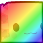 Rainbow Huge Axolotl