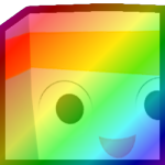 Rainbow Huge BIG Maskot
