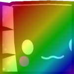 Rainbow Huge Black Hole Axolotl
