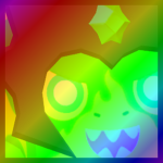 Rainbow Huge Blazing Shark