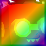 Rainbow Huge Blimp Dragon