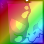 Rainbow Huge Blurred Agony