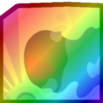 Rainbow Huge Blurred Dominus