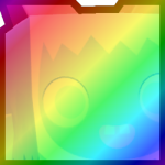 Rainbow Huge Cheerful Yeti