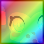 Rainbow Huge Chef Monkey