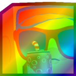 Rainbow Huge Chill Ducky