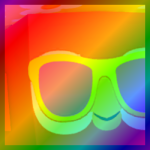 Rainbow Huge Chill Parrot